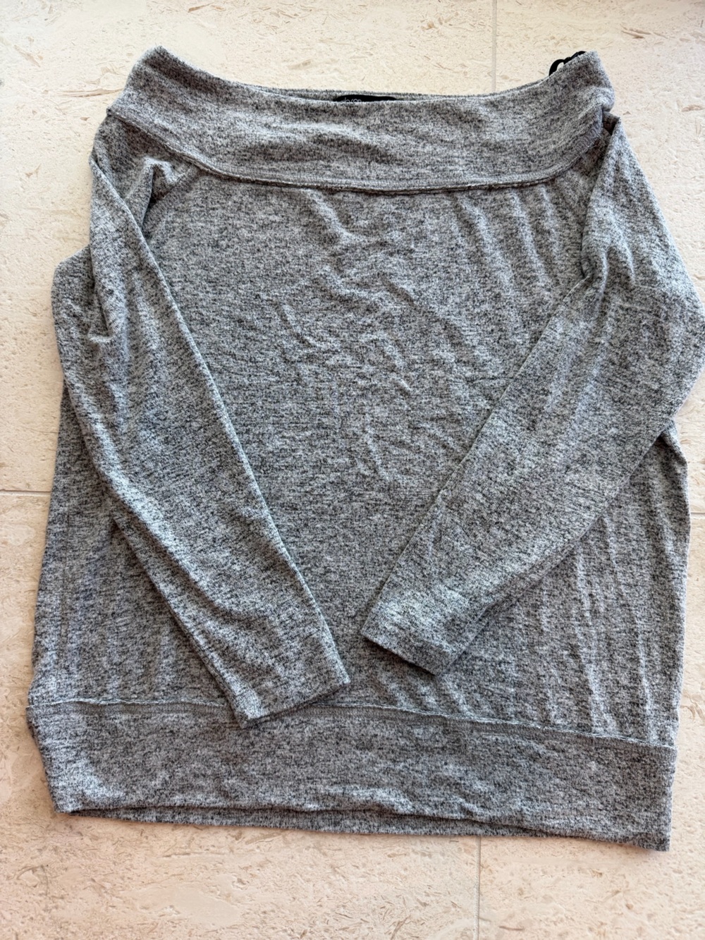 Gibson Heather Gray Knit sweater